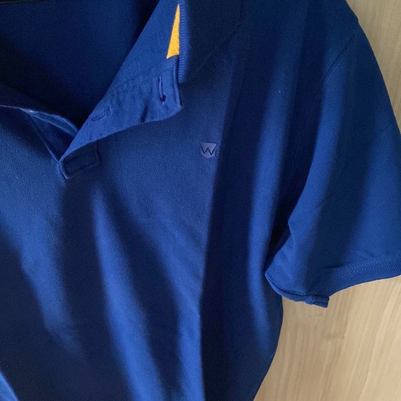 Wrangler Royal blue Mens Polo T-shirt.( NWOT) - Picture 4 of 8